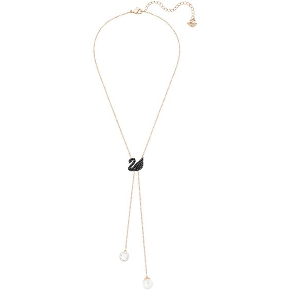 Necklace Swarovski Woman Iconic Swan in Metal Alloy Cristallo 5351806 - 5351806